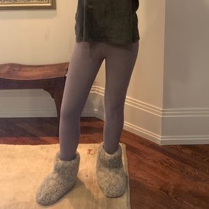 purple athleta leggings!